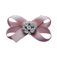 Load image into Gallery viewer, Rose Gold Mini Satin Bow
