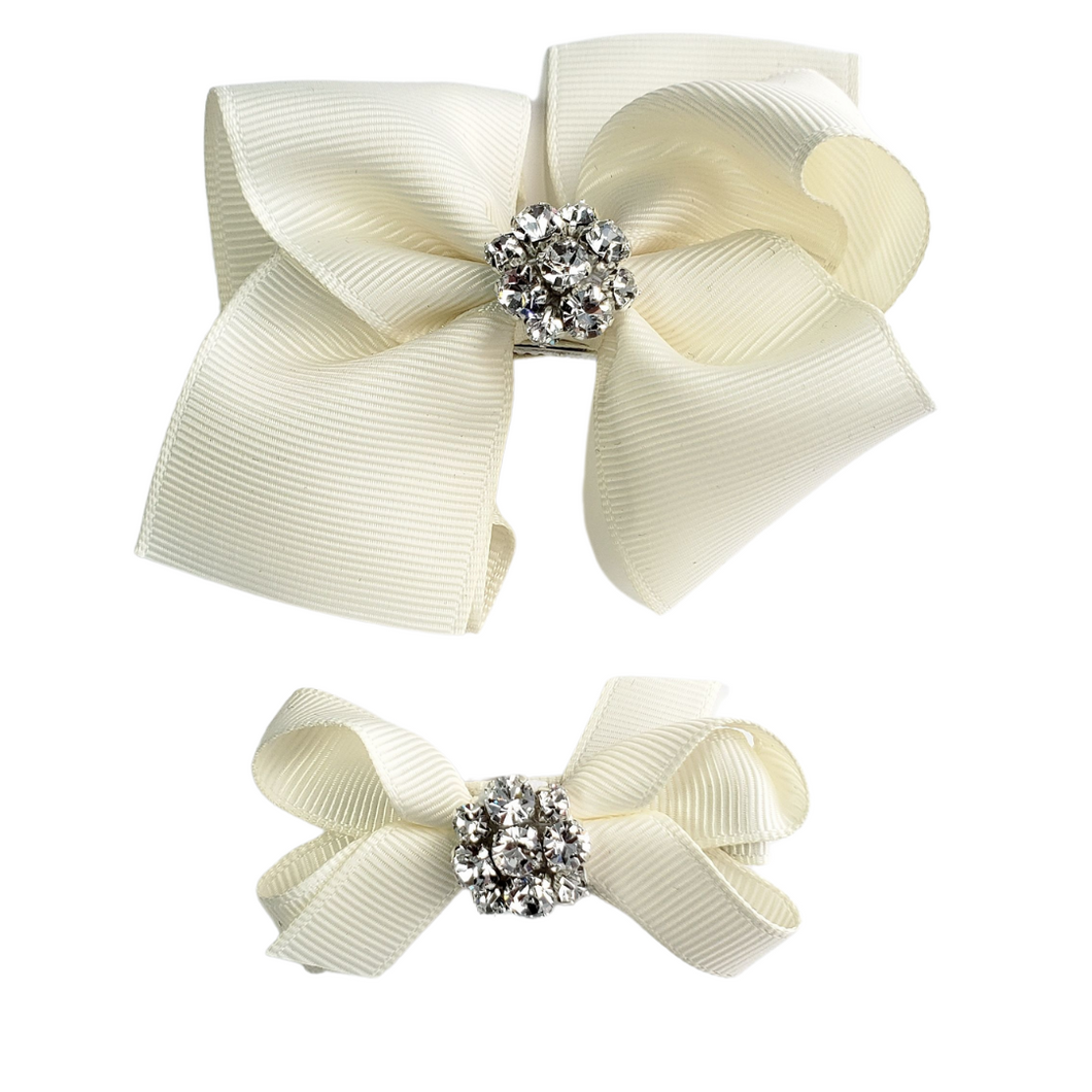 Ivory Pearl Boutique Bows