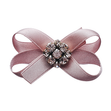 Load image into Gallery viewer, Rose Gold Mini Satin Bow
